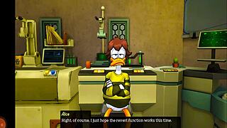 HG Little Milf Charms with Big Tits in Anime