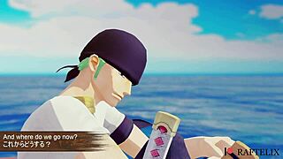 Hell yeah! One Piece 3D sex parody with Nami in wild gangbang action!