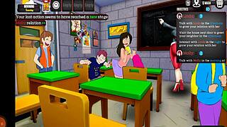 HG Little Milf Charms with Big Tits in Anime