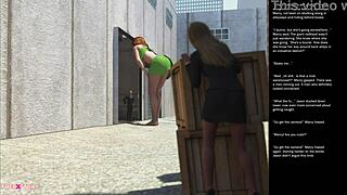 Big Apple Small Gesture Episode 11 Teases 3D Cartoon Sex Adventures.