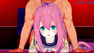 i watched nadeshiko kagamihara and aoi inuyama get creampied by the old man in laid-back camp hentai