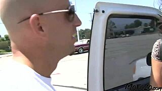 Mofozo Com - Picking Up a Hot Chick at Parking Lot for Deepthroat Action. She Handles a Monster Cock with Ease.