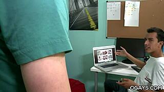 Horny gay twinks Benn Heights and Nick Sumer FUCK ASS HARD