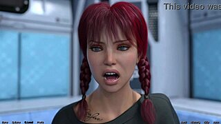 Stranded in space 35 involves strip poker game