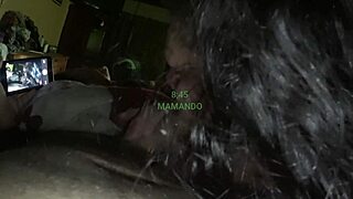 While husband works, neighbor attends the wife