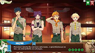 Game Friends Camp Episode 22 with Russian Voice Acting