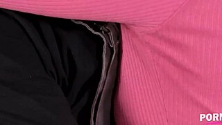 Slutty Big Butt Blonde Angelika Grays Fucks Hung Workman to Pay Bills