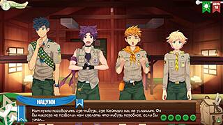 Game Friends Camp Episode 22 with Russian Voice Acting