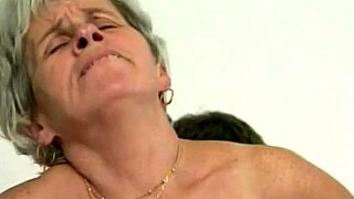 Hairy Granny Pussy Craves Young Dick Inside!