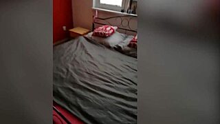 Amateur couple relaxes after hard day with fun activities