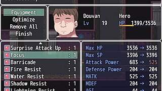 geezer hero rpg gameplay continues with epic battles