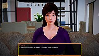 Exploring my new stepfamily in this game