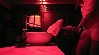 What happens when a couple tries sex in the bathroom?