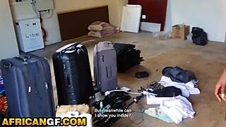 south african goddess bent over for rough tourist pounding 😈