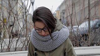 Can You Resist Seducing This Teen in Glasses for Hardcore Action?