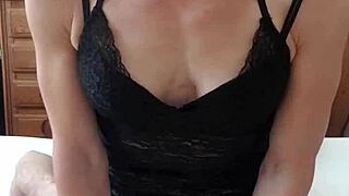 Watch This Hot Milf In Stockings And Lingerie Explode From Cunilingus And Ass Licking!