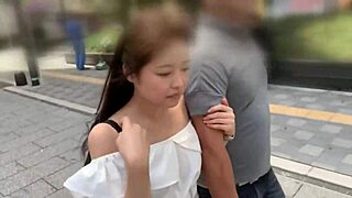 my asian gym buddy squirts hard, homemade vid of her juicy climax