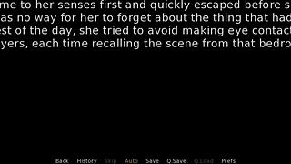 maid plays dirty fantasies with big cock group in 3 some.