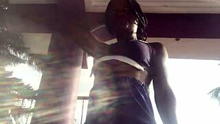 the crazy bitch heads to the supermarket to grab a lighter for smoking.