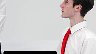 This Horny Twink in Missionary Learns Obedience with Big Cock Hunk, Submissive and Oiled