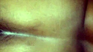 ebony amateur creamed her wet pussy with monster cock in rough doggystyle