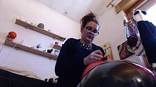 big balloons inflated with fun