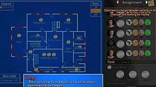 Maya and Josy Play with Their Toy in Being a Dik Chick Route 83.