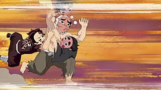 Kimetsu No Yaiba - Katanakaji No Sato-Hen Temp 4 Ep 3: Monster Clash?