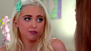 Watch two blonde teen 18+s finger each other!