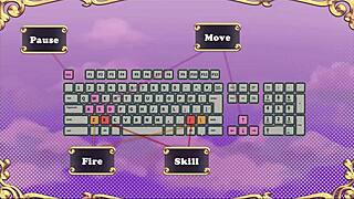 yo, check succubus chan in this hentai game, undressing a giant black nun waifu! 😍