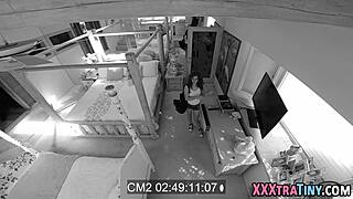 tongued teen gets big cock facial