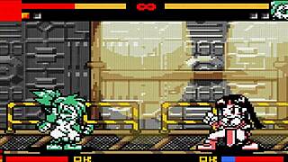 climax battle studios fighters hentai game pornplay ep 1 climax futanari sex fight on the ring