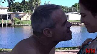 outside blowjob with brooke haze