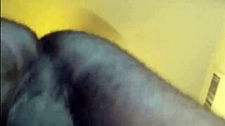 thick ebony pussy in interracial action clips