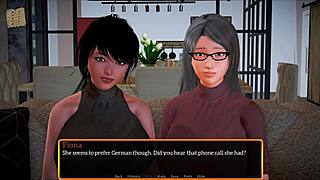 Exploring my new stepfamily in this game