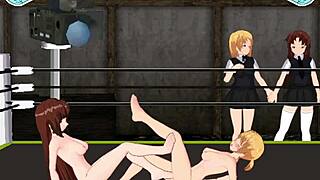 princess of the ring sees nina battle karin in fierce showdown