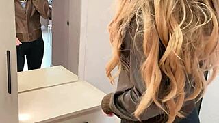 Real Russian Cheating with Amateur Wife in Bathroom During Raw Talk