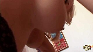 Blonde Bimbo Carly Parker Pleases with Mouth, Pussy, Asshole