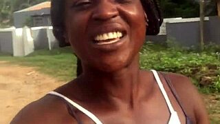 the crazy bitch heads to the supermarket to grab a lighter for smoking.