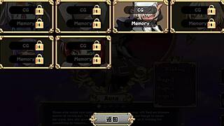 yo, check succubus chan in this hentai game, undressing a giant black nun waifu! 😍