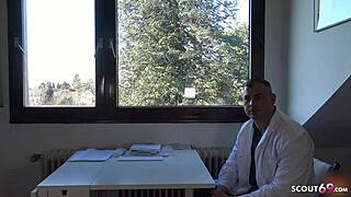 Skinny Teen Julia Juice Tricked into Creampie at Gyno Exam. Dreadlocks Can't Save Her!