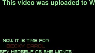 Becky Dominates Sissy Slut Michel in Bathroom Clash