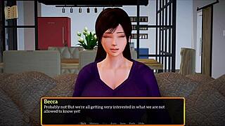 Exploring my new stepfamily in this game