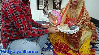 wanna know how husband and wife bang after karva chauth fast?