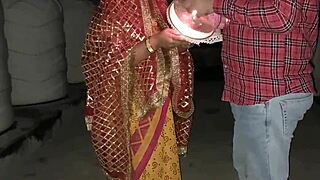 wanna know how husband and wife bang after karva chauth fast?