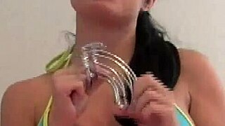 I make all my slaves wear cock cages in bdsm femdom bondage pov