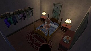 dylan and jess sigworth have a hot night in 3d cartoon anime hentai game!