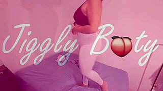 POV - Ripped Yoga Pants on HUGE ASS Amateur Girlfriend Taking Backshots!