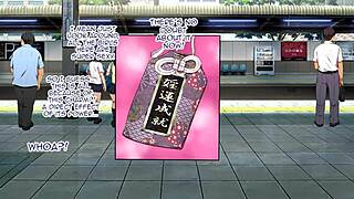 Why not join lucky dosukebe in this animated hentai adventure with big tits and ass?