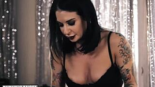 Joanna angel gets buttfucked by young dick at metal massage parlor, clothes ripped